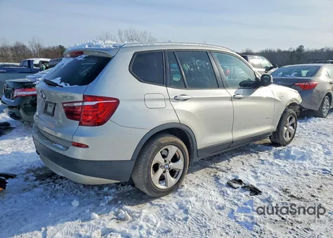 2012 BMW X3 xDrive28I из США, поврежденный, VIN 5UXWX5C52CL721285